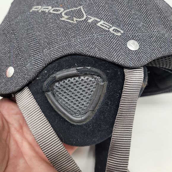 Pro-Tec Certified Large Skater Helmet Fabric Covered Skate Board Biker Cert - Picture 8 of 8